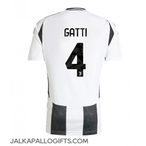 Juventus Federico Gatti #4 Kotipaita 2024-25 Lyhythihainen